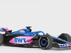 F1 Alpine A523 2023 3D Model