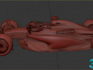 F1 Alpine A523 2023 3D Model