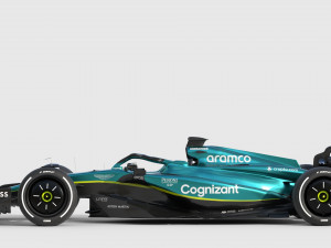 F1 Aston Martin AMR23 2023 3D Model