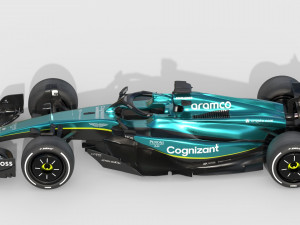 F1 Aston Martin AMR23 2023 3D Model