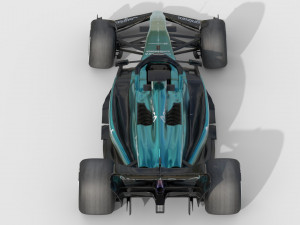 F1 Aston Martin AMR23 2023 3D Model