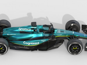 F1 Aston Martin AMR23 2023 3D Model