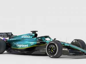 F1 Aston Martin AMR23 2023 3D Model
