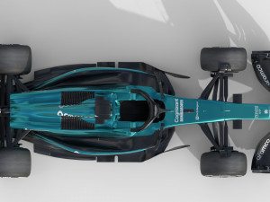 F1 Aston Martin AMR23 2023 3D Model