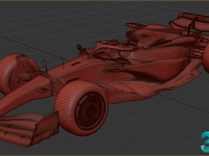F1 Aston Martin AMR23 2023 3D Model