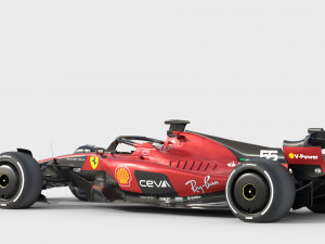 F1 Ferrari SF23 2023 3D 模型