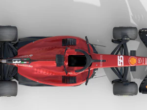 F1 Ferrari SF23 2023 3D Model