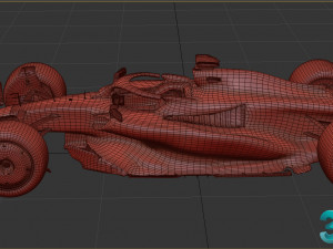 F1 McLaren MCL60 2023 3D Model