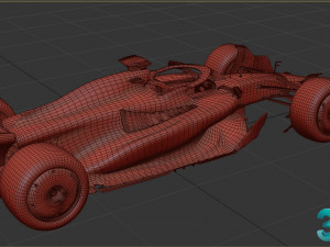 F1 McLaren MCL60 2023 3D Model