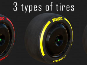 F1 Mercedes W14 2023 3D Model