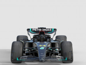 F1 Mercedes W14 2023 3D Model