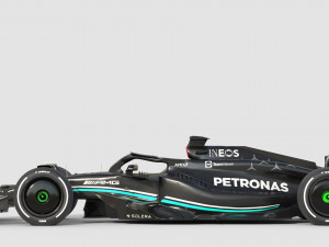F1 Mercedes W14 2023 3D Model