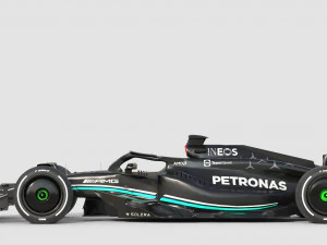 F1 Mercedes W14 2023 3D Model