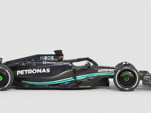 F1 Mercedes W14 2023 3D Model