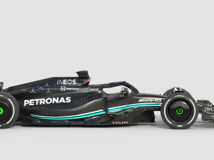 F1 Mercedes W14 2023 3D Model