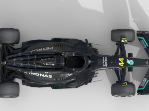F1 Mercedes W14 2023 3D Model