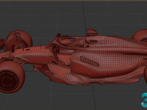 F1 Mercedes W14 2023 3D Model