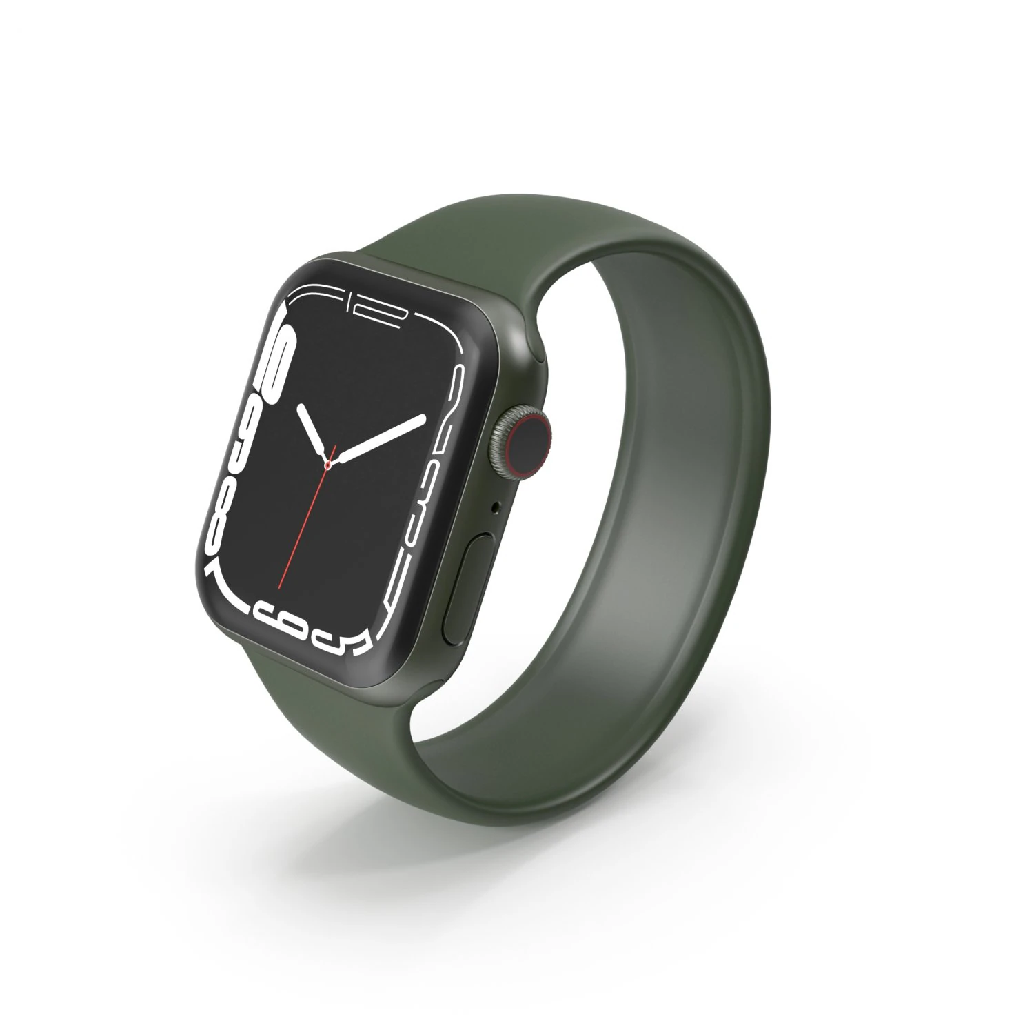 Apple Watch Series 7 2021 3D Model .c4d .max .obj .3ds .fbx .stl .blend 