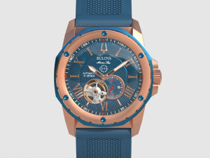 Bulova Marine Star Blue Modelo 3D