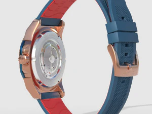 Bulova Marine Star Blue 3D Model