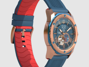 Bulova Marine Star Blue Modelo 3D