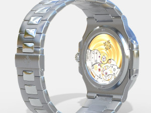 Patek Philippe Nautilus 3D Model