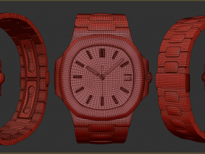 Patek Philippe Nautilus 3D Model