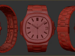 Patek Philippe Nautilus 3D Model