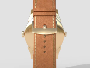 Patek Philippe Two-Crown Worldtime 3D Model