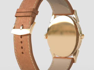 Patek Philippe Two-Crown Worldtime 3D Модель