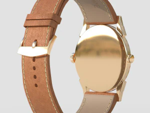 Patek Philippe Two-Crown Worldtime 3D Model