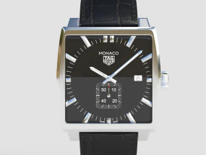 TAG Heuer M&ocirc;naco Modelo 3D