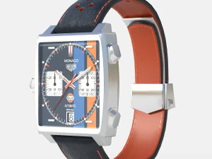 Tag Heuer Monaco X GULF 3D Model