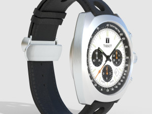Tissot Heritage 1973 Modelo 3D
