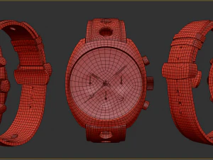 Tissot Heritage 1973 3D Model