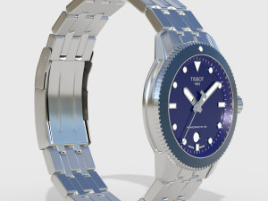 Tissot 1000 Powermatic 80 Silicium Modelo 3D