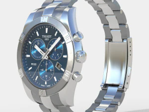 Tissot PR 100 Sport Chic Strap 3D Model