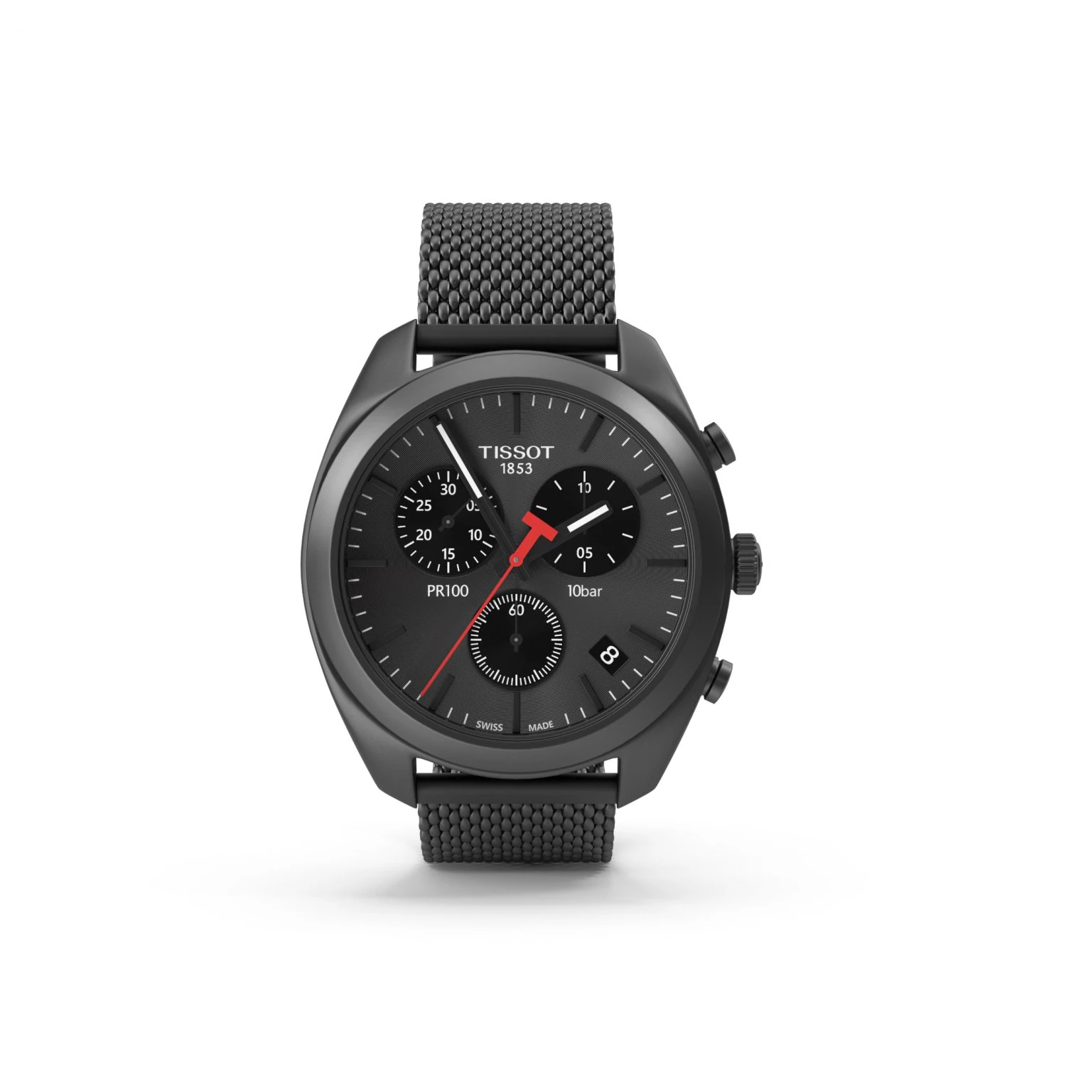 Tissot PR-100 3D Model .c4d .max .obj .3ds .fbx .stl .blend 