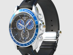Tissot v8 Chronograph Alpine 3D Model