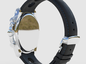 Tissot v8 Chronograph Alpine 3D 모델