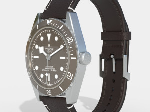 Tudor Black Bay 3D 模型