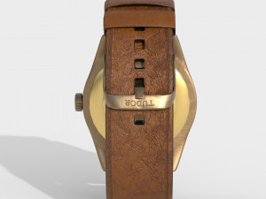 Tudor Heritage Black Bay Bronze 3D 모델