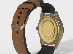 Tudor Heritage Black Bay Bronze 3D 모델
