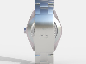 Tudor Black Bay Red Bezel Model 3D