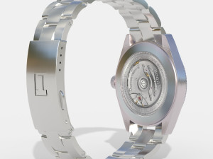 Tudor Black Bay Red Bezel Model 3D
