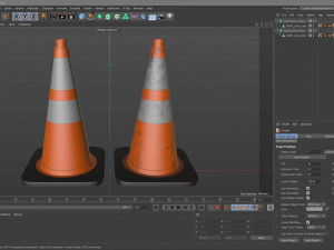 Traffic Cone 3D Модель