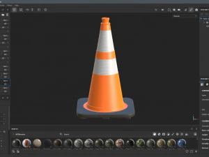 Traffic Cone 3D Model
