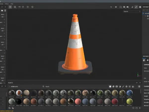 Traffic Cone 3D Model