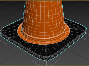 Traffic Cone 3D Модель