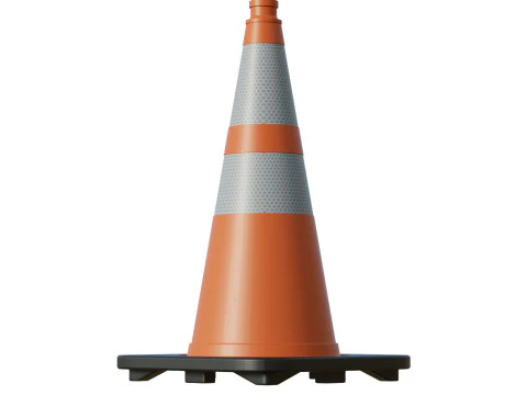 Traffic Cone 3D Model